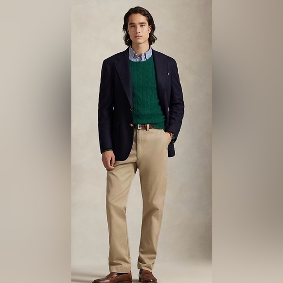 Ralph Lauren Other - Polo Ralph Lauren Salinger Straight Fit Chino Pant Tan Size 38T/36 Cotton